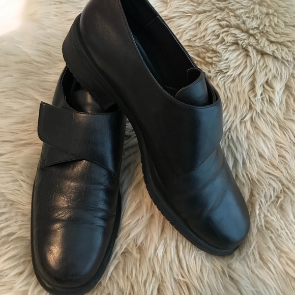 Pesaro Shoes - **LAST DAY/DROP**Womens Black Leather Shoes